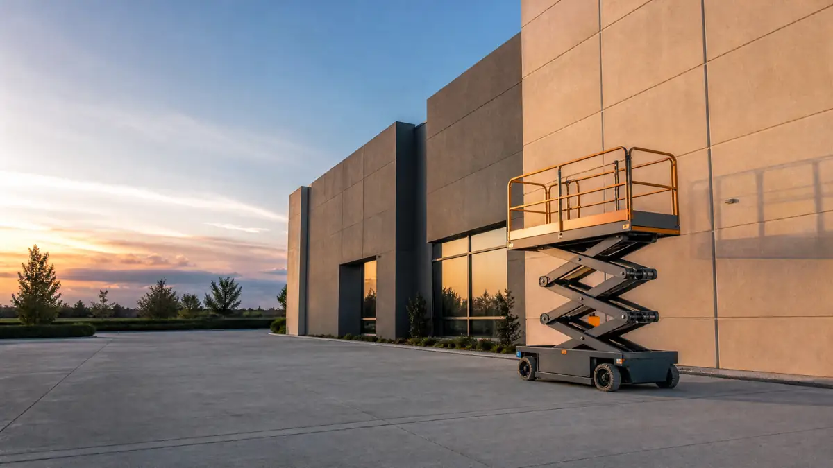 Electric Scissor Lifts jobsite access in Virginia Beach